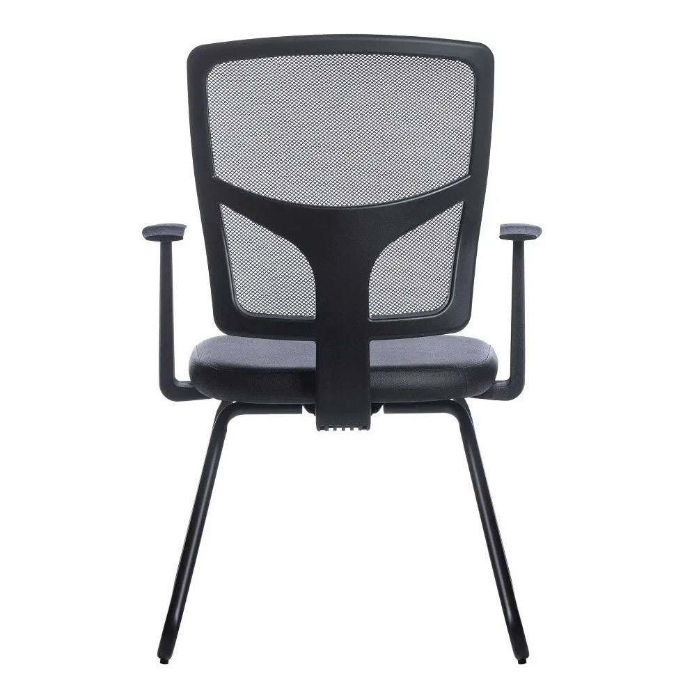 5 Cadeira escritório Eco Fixa Rhodes Encosto Em Tela Executiva Com Braços 4 sem rodinhas 5 Cadeira escritório Eco Fixa Rhodes Encosto Em Tela Executiva Com Braços 4 sem rodinhas