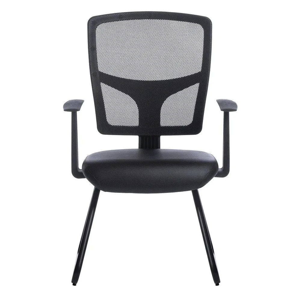 Cadeira escritório Eco Fixa Rhodes Encosto Em Tela Executiva Com Braços 2 Cadeira escritório Eco Fixa Rhodes Encosto Em Tela Executiva Com Braços 2